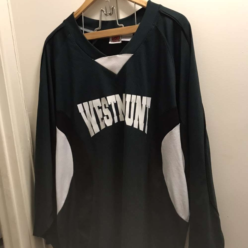Westmount Green and White Jersey